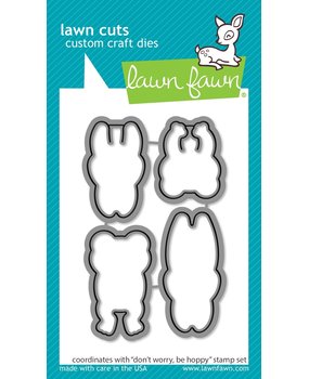 Lawn Fawn Don't Worry, Be Hoppy Dies (LF2233)