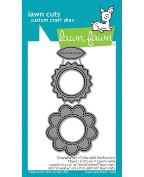 Lawn Fawn Reveal Wheel Circle Add-On Frames: Flower and Sun Dies (LF2254) Lawn Fawn Reveal Wheel Circle Add-On Frames: Flower and Sun Dies (LF2254)