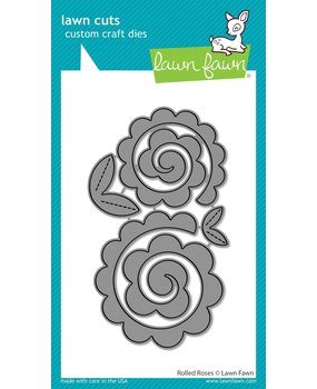 Lawn Fawn Rolled Roses Dies (LF2259) Lawn Fawn Rolled Roses Dies (LF2259)