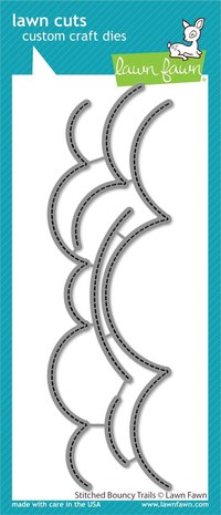 Lawn Fawn Stitched Bouncy Trails Dies (LF2260)