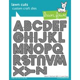 Lawn Fawn Oliver's Stitched ABCs Dies (LF2261)