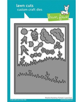 Lawn Fawn Meadow Backdrop: Portrait Dies (LF2268) Lawn Fawn Meadow Backdrop: Portrait Dies (LF2268)