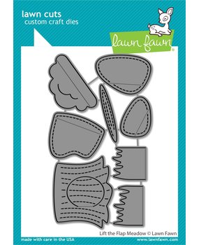 Lawn Fawn Lift the Flap Meadow Dies (LF2269) Lawn Fawn Lift the Flap Meadow Dies (LF2269)
