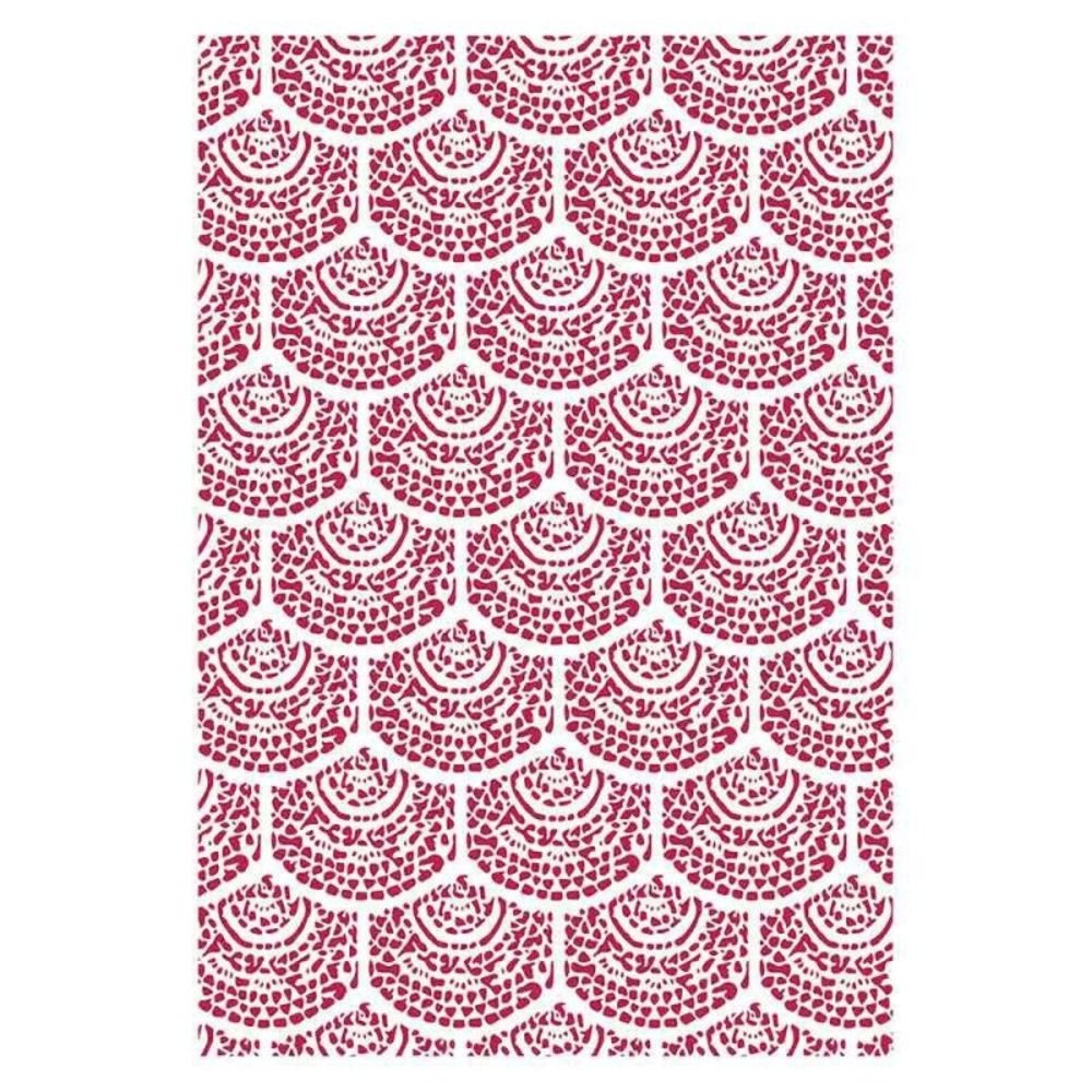 Stamperia Masking Stencil A4 Wallpaper (KSG438) Stamperia Masking Stencil A4 Wallpaper (KSG438)