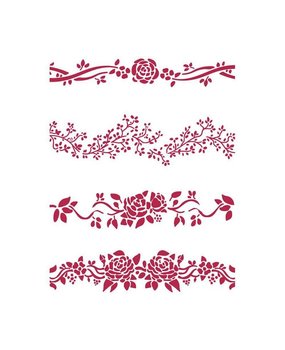 Stamperia Masking Stencil A4 Frames (KSG444) Stamperia Masking Stencil A4 Frames (KSG444)