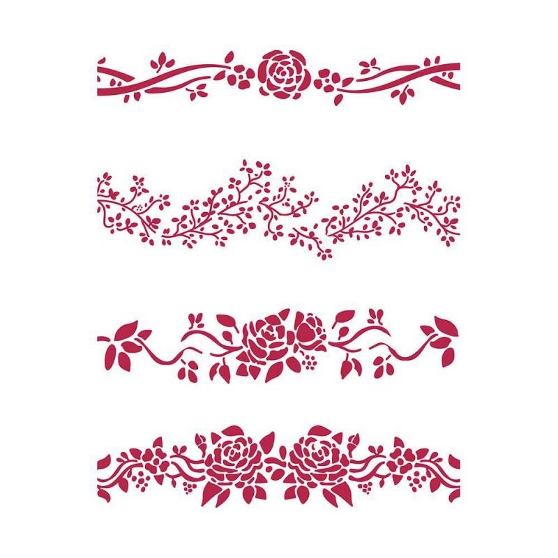 Stamperia Masking Stencil A4 Frames (KSG444) Paperpads.nl