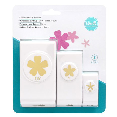 We R Memory Keepers Layered Punch Flowers (661232)