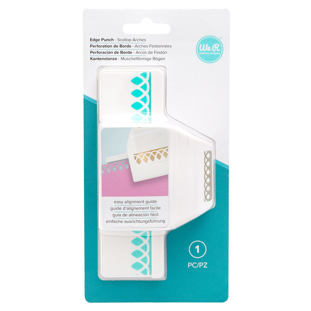 We R Memory Keepers Edge Punch Scallop Arches (661283) We R Memory Keepers Edge Punch Scallop Arches (661283)