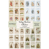 Reprint Vintage Christmas Cutouts A4 Paper Pack (RKP001)