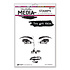 Dina Wakley Media Cling Stamp Fierce (MDR69577) Dina Wakley Media Cling Stamp Fierce (MDR69577)