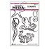 Dina Wakley Media Cling Stamp Scribbly Creatures (MDR69591) Dina Wakley Media Cling Stamp Scribbly Creatures (MDR69591)