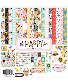 Carta Bella Oh Happy Day 12x12 Inch Collection Kit (CBOHD112016) Carta Bella Oh Happy Day 12x12 Inch Collection Kit (CBOHD112016)