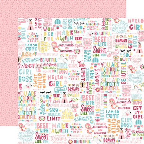Echo Park All Girl 12x12 Inch Collection Kit (ALG206016)