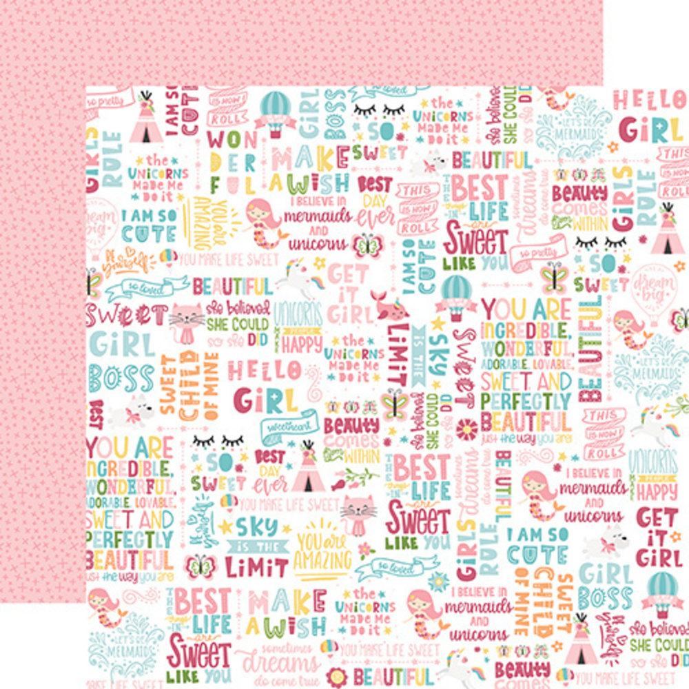Echo Park All Girl 6x6 Inch Paper Pad (ALG206023) Echo Park All Girl 6x6 Inch Paper Pad (ALG206023)
