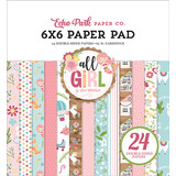 Echo Park All Girl 6x6 Inch Paper Pad (ALG206023)