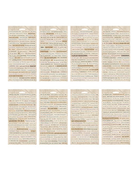 Idea-ology Tim Holtz Clipping Stickers Book (TH94030)