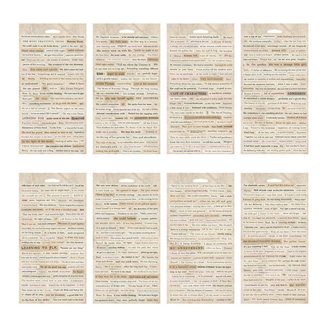 Idea-ology Tim Holtz Clipping Stickers Book (TH94030)