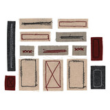Idea-ology Tim Holtz Stitched Scraps (TH94035)