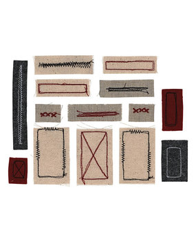 Idea-ology Tim Holtz Stitched Scraps (TH94035) Idea-ology Tim Holtz Stitched Scraps (TH94035)