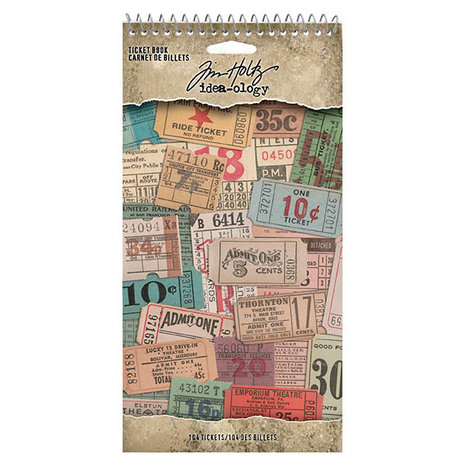 Idea-ology Tim Holtz Ticket Book (TH94036)