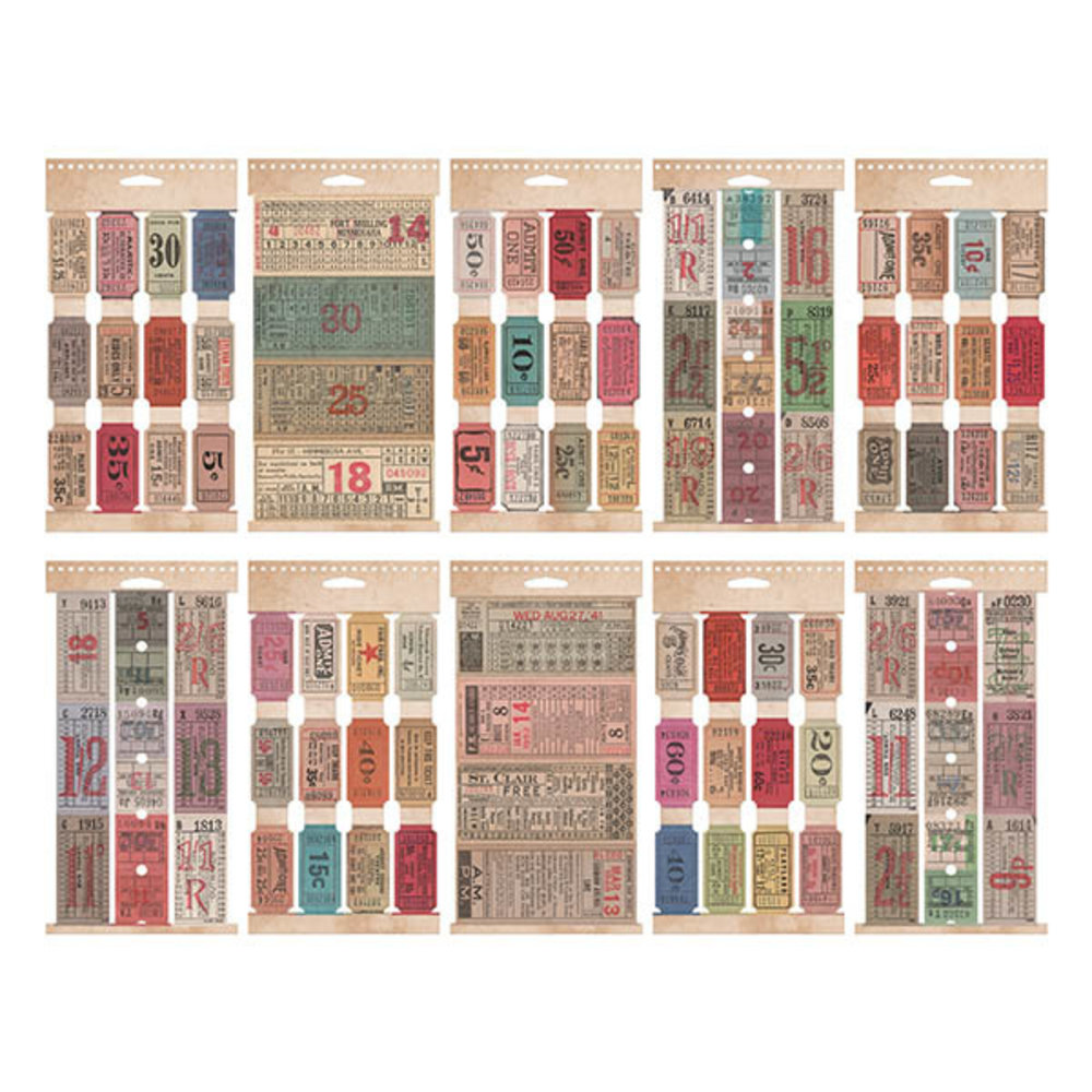 Idea-ology Tim Holtz Ticket Book (TH94036)