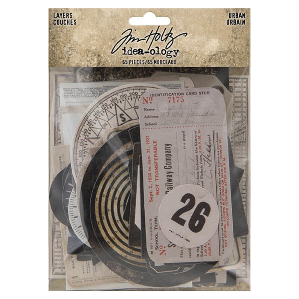 Idea-ology Tim Holtz Urban Layers (TH94042) Idea-ology Tim Holtz Urban Layers (TH94042)