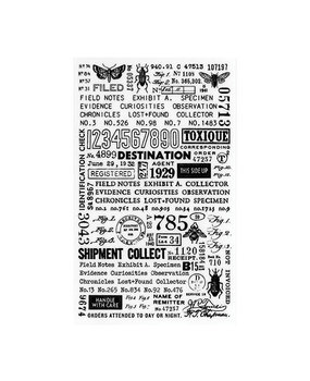 Idea-ology Tim Holtz Specimen Remnant Rubs (TH94047)