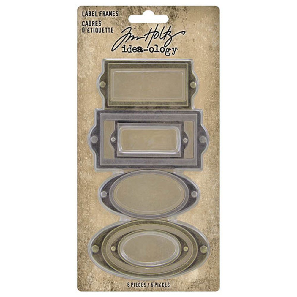 Idea-ology Tim Holtz Label Frames (TH94052) Idea-ology Tim Holtz Label Frames (TH94052)