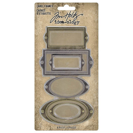 Idea-ology Tim Holtz Label Frames (TH94052) Idea-ology Tim Holtz Label Frames (TH94052)