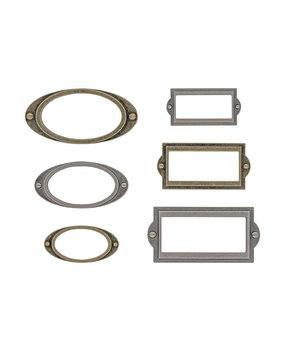 Idea-ology Tim Holtz Label Frames (TH94052) Idea-ology Tim Holtz Label Frames (TH94052)