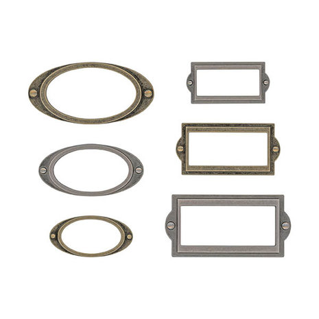 Idea-ology Tim Holtz Label Frames (TH94052) Idea-ology Tim Holtz Label Frames (TH94052)