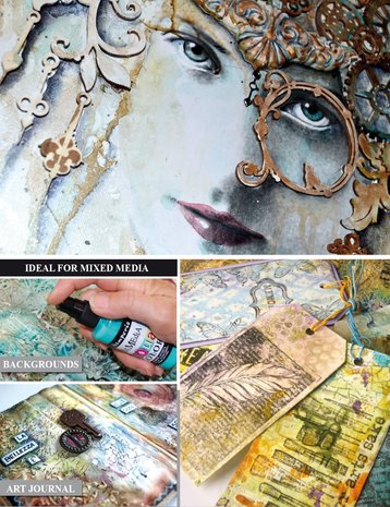 Stamperia Aquacolor Spray 60ml Yellow (KAQ005) Stamperia Aquacolor Spray 60ml Yellow (KAQ005)