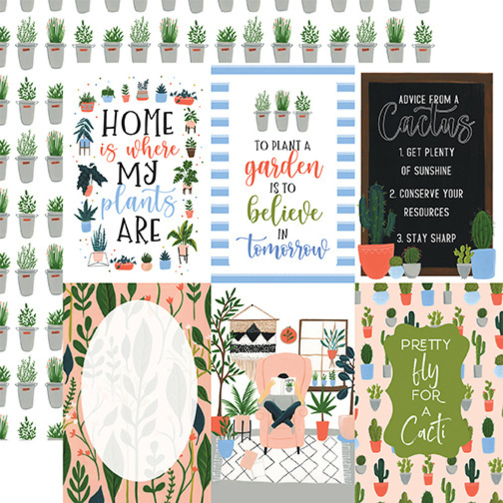 Echo Park Plant Lady 12x12 Inch Collection Kit (PLA211016)