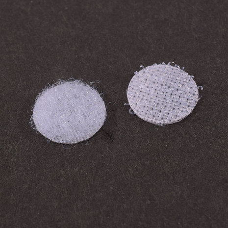 Vaessen Creative Zelfklevend Klittenband Rond Ø 13 mm (1009-011)