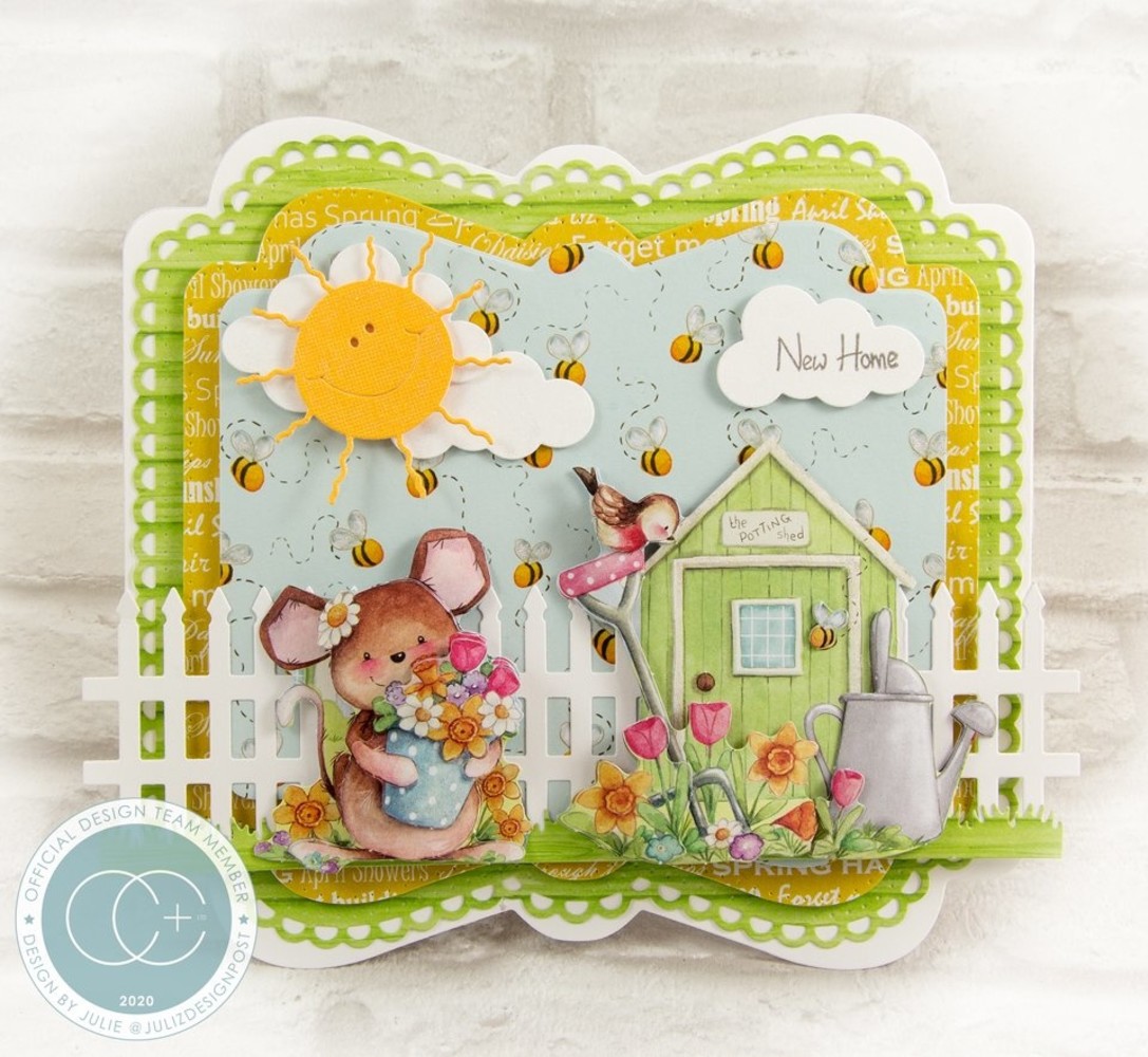 Craft Consortium Cottage Garden 6x6 Inch Paper Pad (CCPPAD016B ...