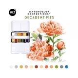 Art Philosophy Watercolor Confections Decadent Pies (584276)