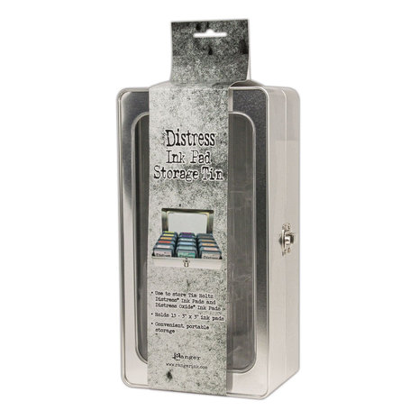 Ranger Tim Holtz Distress Ink Pad Storage Tin (TDA68075) Ranger Tim Holtz Distress Ink Pad Storage Tin (TDA68075)