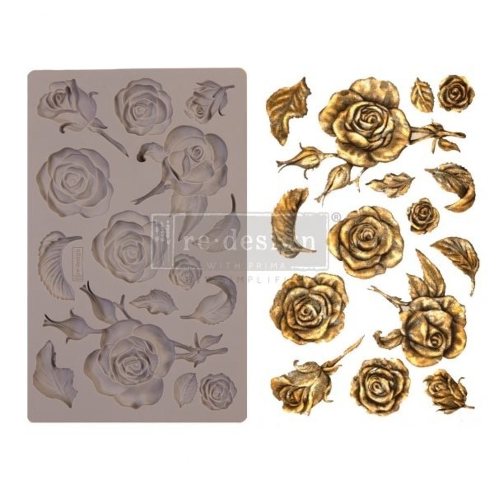 Re-Design Fragrant Roses 5x8 Inch Decor Mould (644901) Re-Design Fragrant Roses 5x8 Inch Decor Mould (644901)