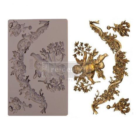 Re-Design Divine Floral 5x8 Inch Decor Mould (645403)