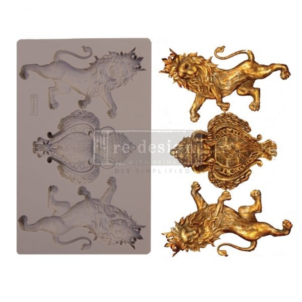 Re-Design Royal Emblem 5x8 Inch Decor Mould (647414) Re-Design Royal Emblem 5x8 Inch Decor Mould (647414)