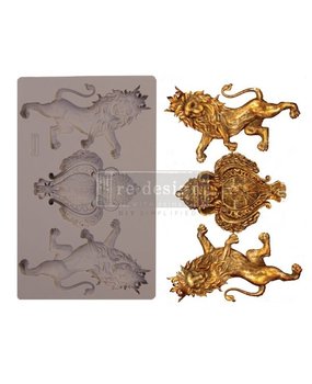 Re-Design Royal Emblem 5x8 Inch Decor Mould (647414) Re-Design Royal Emblem 5x8 Inch Decor Mould (647414)