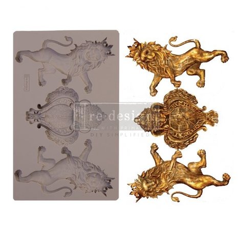 Re-Design Royal Emblem 5x8 Inch Decor Mould (647414) Re-Design Royal Emblem 5x8 Inch Decor Mould (647414)