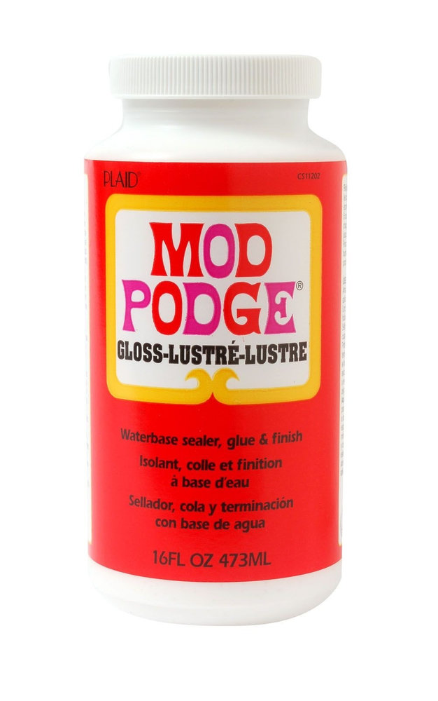 Mod Podge Gloss Water-based Glue Sealer & Finish 473 ml (3113-084) Mod Podge Gloss Water-based Glue Sealer & Finish 473 ml (3113-084)