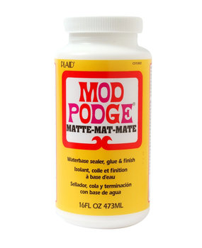 Mod Podge Matte Water-based Glue Sealer & Finish 473 ml (3113-082) Mod Podge Matte Water-based Glue Sealer & Finish 473 ml (3113-082)