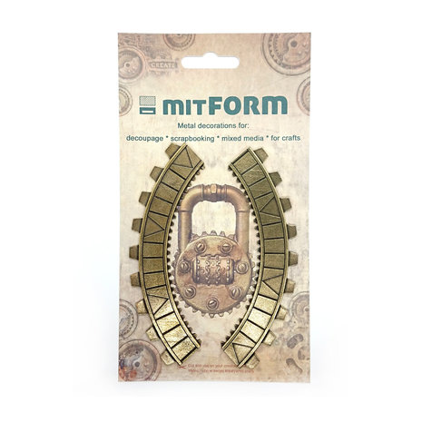 Mitform Scale 2 Metal Embellishments (MITS046) Mitform Scale 2 Metal Embellishments (MITS046)