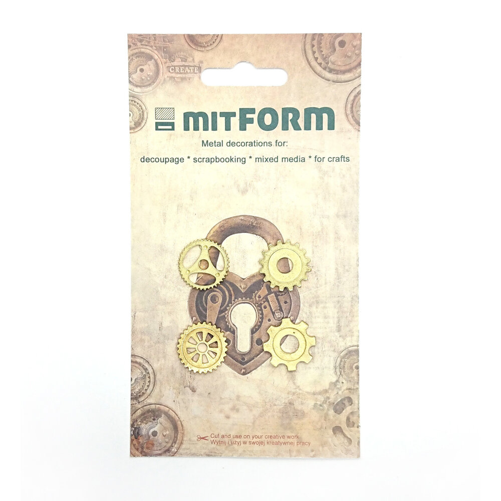 Mitform Gear 20 Metal Embellishments (MITS033) Mitform Gear 20 Metal Embellishments (MITS033)