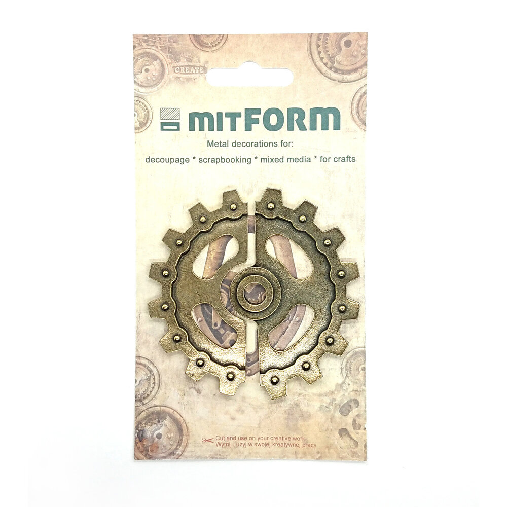 Mitform Gear Metal Embellishments (MITS032) Mitform Gear Metal Embellishments (MITS032)