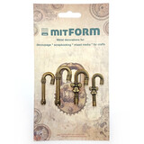Mitform Christmas 3 Metal Embellishments (MITS005)