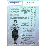 IndigoBlu Be Yourself A5 Rubber Stamp (IND0601)