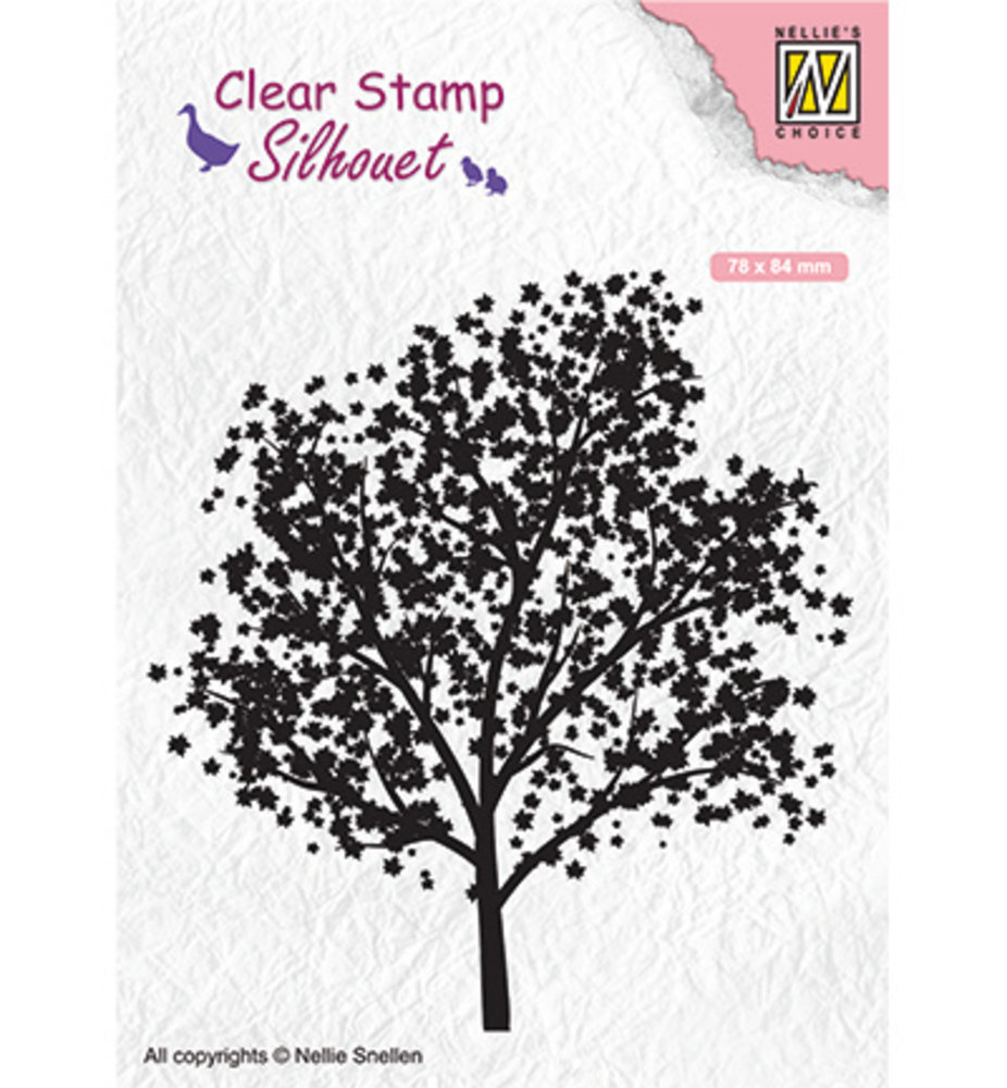 Nellie Snellen Tree Clear Stamp (SIL063)